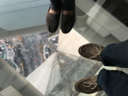 Looking down from Lotte Tower